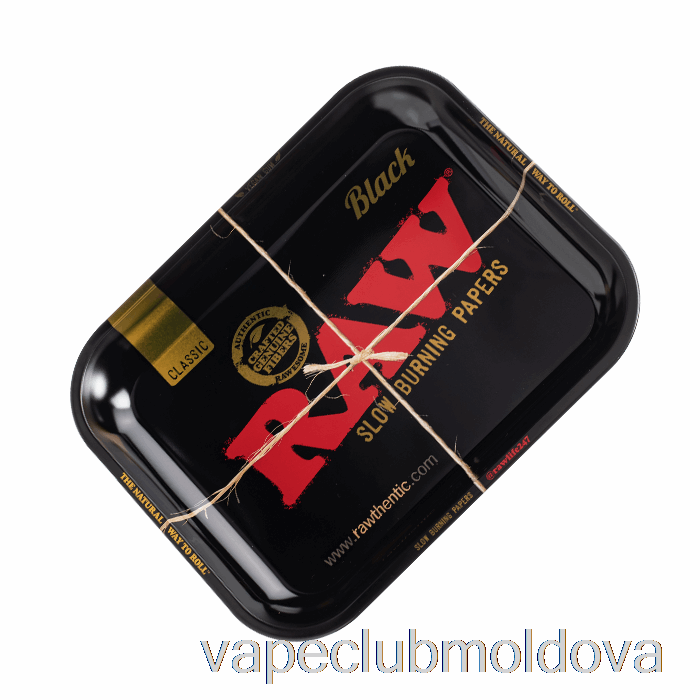 Vape Mod Raw Tăvi Mari De Rulare Metalice Negre